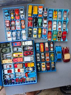 Lot of 96 Hot Wheels & Matchbox Die-Cast Cars – Vintage & Modern – Loose