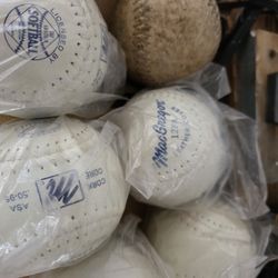 Softballs And Gloves 