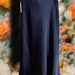 Nine West Satin Maxi Skirt (Size Small, NWT)