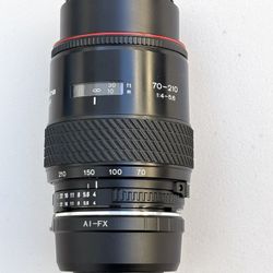 FUJIFILM 70-210mm FX-MOUNT PRECISION MANUAL LENS