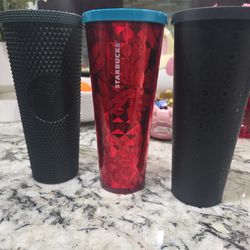 Starbucks tumblers