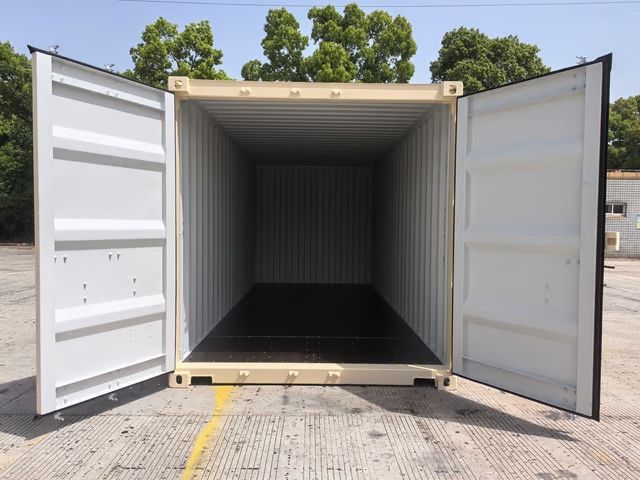Memphis NEW 20ft Beige One Trip Shipping Containers For Sale
