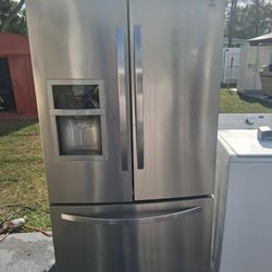 Refrigerator 36"×70" Work Perfect Make Ice And Water