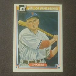 1983 Donruss Joe Cronin Boston Red Sox #20 Hall Of Fame Heroes HOF Baseball Card Vintage Collectible Trading Sports MLB Major League Pro