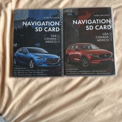 Mazda SD Nav Card 