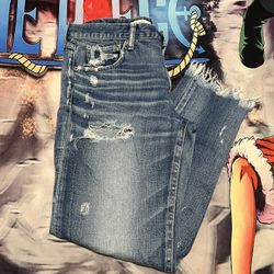 Moussy Japan Blue Denim Jeans 28 Waist 
