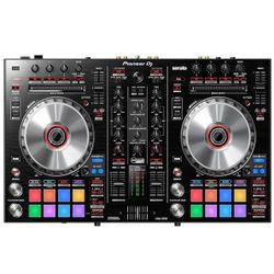 Pioneer DJ DDJ-SR2 4-Deck Serato DJ Pro Controller, Black