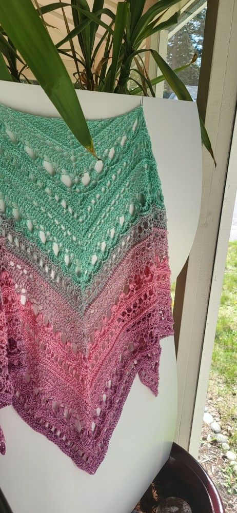 Hand Crocheted Shawl