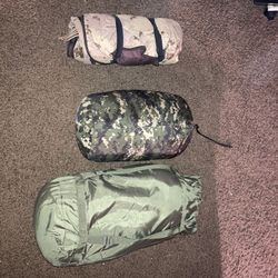 Military sleeping bags