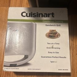 Cuisinart sandwich maker