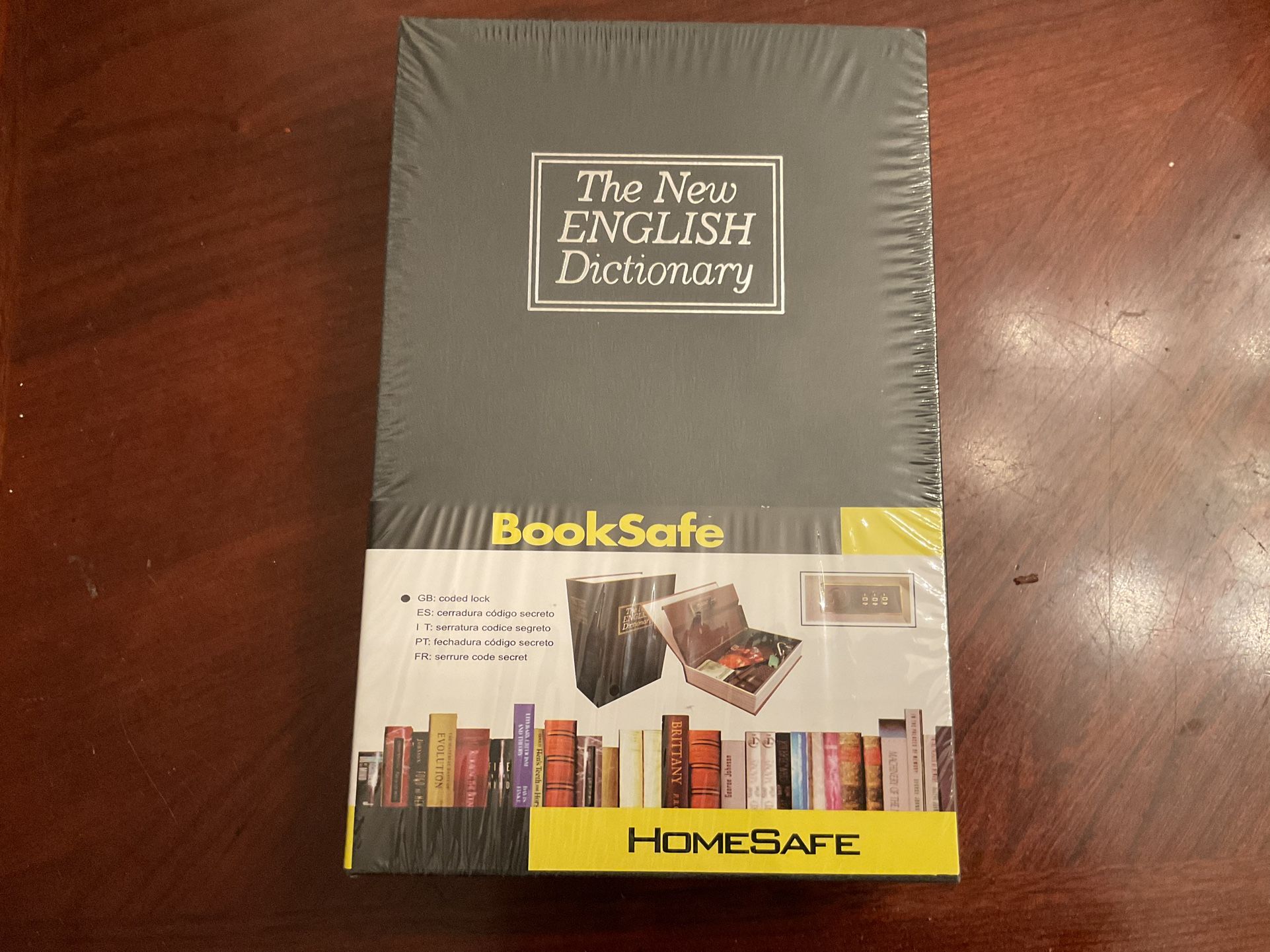 Dictionary Secret BookSafe HomeSafe With Superior Combination Lock New Sealed