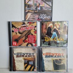 5 COUNTRY MUSIC CDs, 3 NEW 