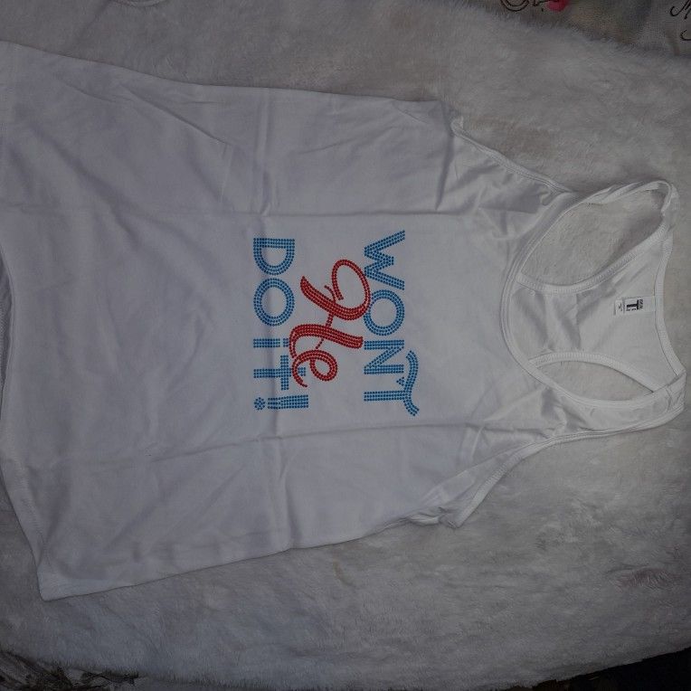 New Women Sublimated Tank Top Xl