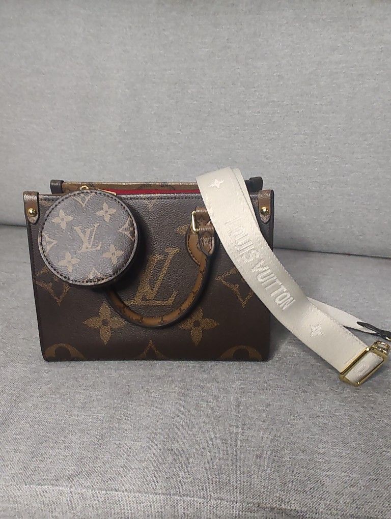 Louis Vuitton Authentic Leather Tote Bag