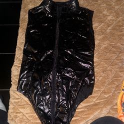 Leather Body Suit 