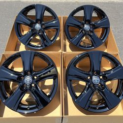 18” Toyota Highlander OEM Wheels Gloss Black