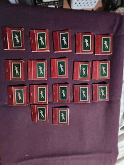 Old match books & boxes
