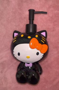 Hello Kitty Halloween  Cat Soap Dispenser 