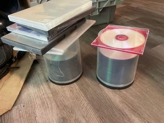 Huge lot - blank CD-R, DVD-/+R’s and cases