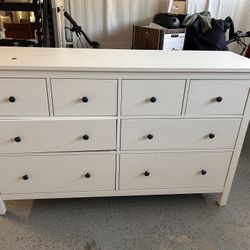 White IKEA Dresser - $30