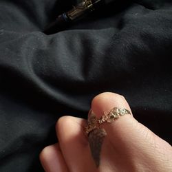 10k Gold Nugget Ring 