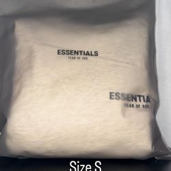 Essentials Light Oat Hoodie