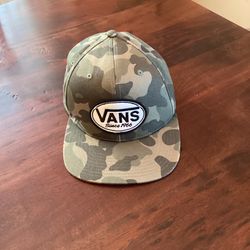 VANS Cotton Camouflage Hats  for Men’s 