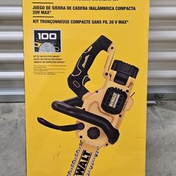 New 12" dewalt 20V chainsaw