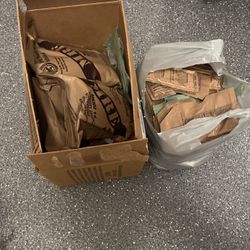 Military MRE And Straps 
