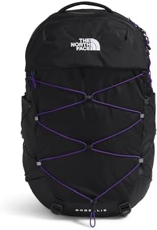 North Face Borealis Backpack – Black w/ Purple Bungee – Excellent Condition – $70 
