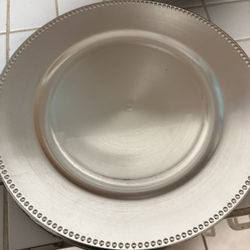 5 Large Serving Plates 