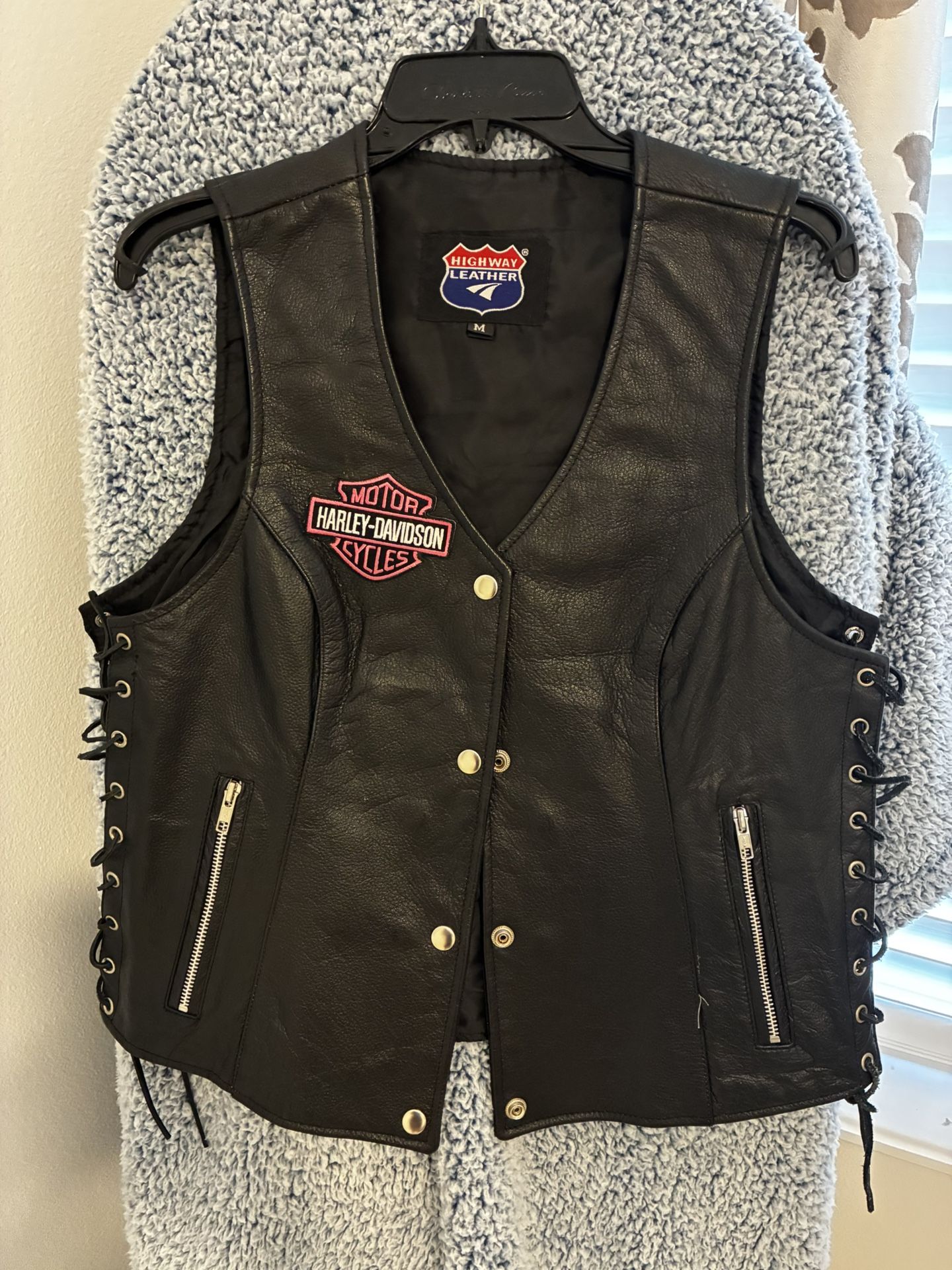 Harley - Davidson Black Leather Jacket Women’s 