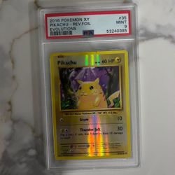 2016 Pokemon XY Pikachu Foil Evolution 