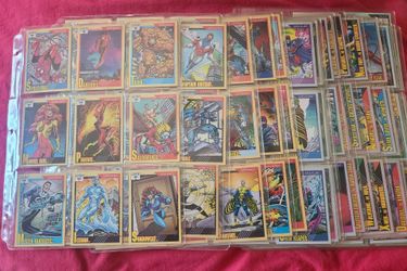 Marvel 1991 Trading cards lot