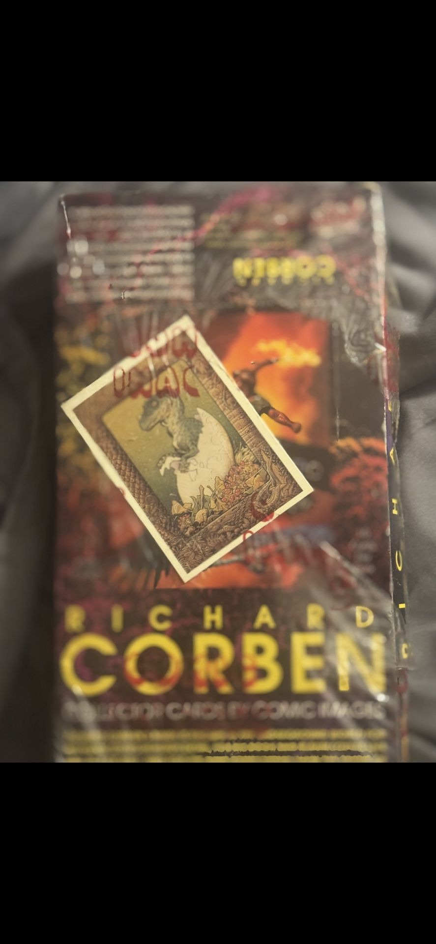 RICHARD CORBEN COLLECTOR CARDS 1993 Unopened Factory Sealed Wax Box Comic Images