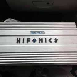 Hifonics Brutus Car Amp