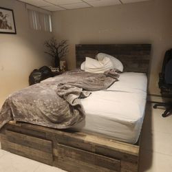 Head And Footboard Queen Size