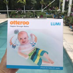 ALL FOR ONE PRICE!!! Floatie Baby Otterro 8+weeks New Never Open Plus Water Diapers And Baby Girl Towel