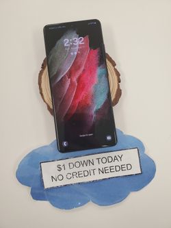 📱 Pro-Level Cameras! -Samsung Galaxy S21 Ultra 5G! 💸  $1 Down Available! 