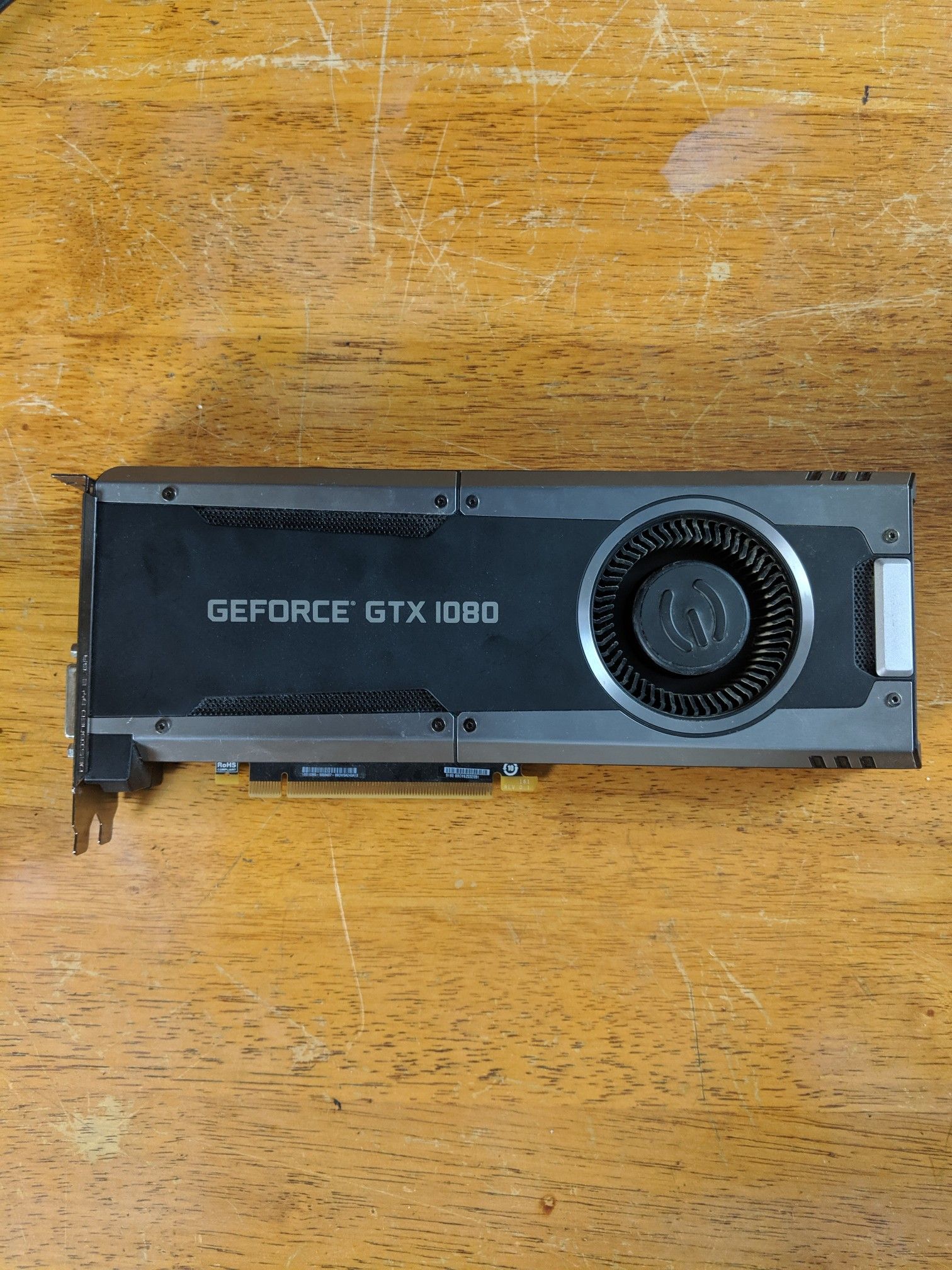 EVGA GTX 1080 Graphics Card