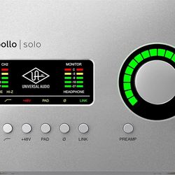 Universal audio apolo solo heritage edition thunderbolt audio interface brand new!