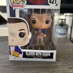2016 Stranger Things Eleven with Eggos Funko Pop #421