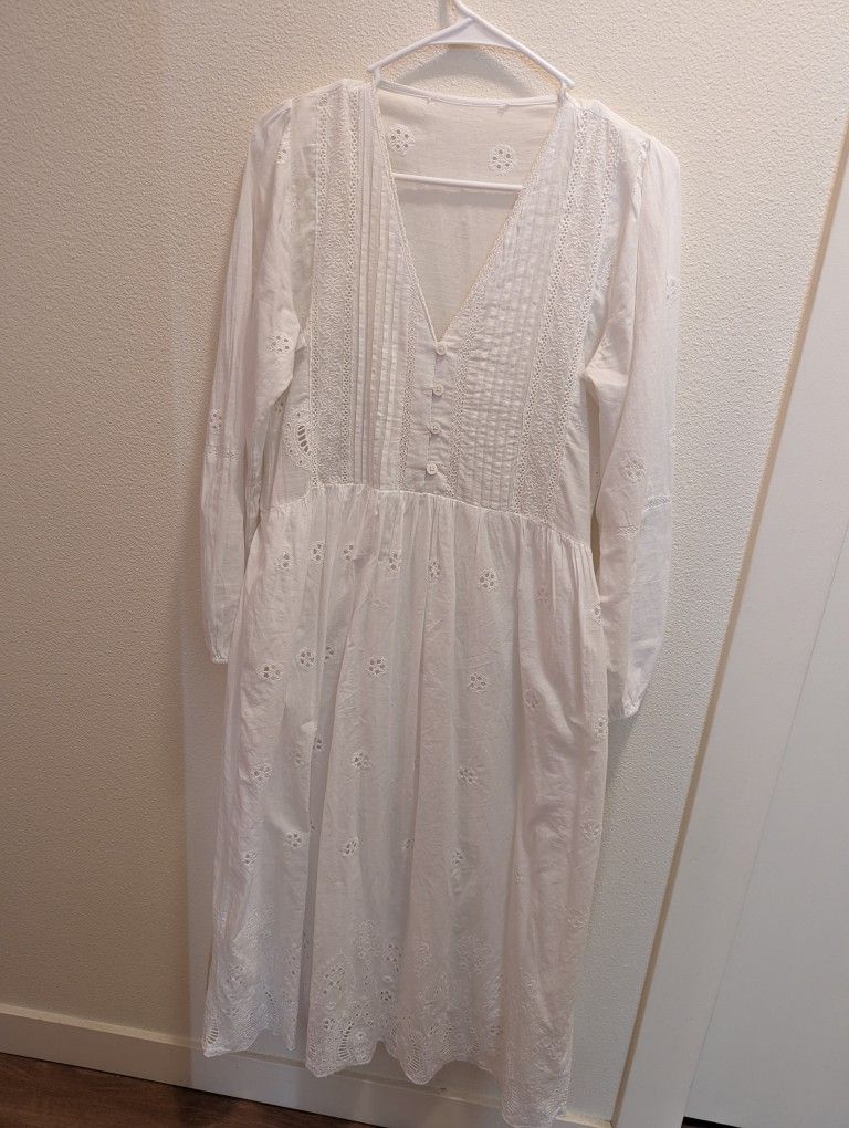 Zara White Dress