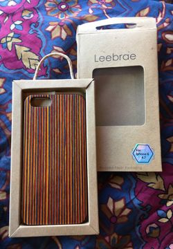 Sustainably resourced bamboo wood iphone 6 case cover Leebrae