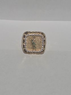 14kt sanjudas nugget ring