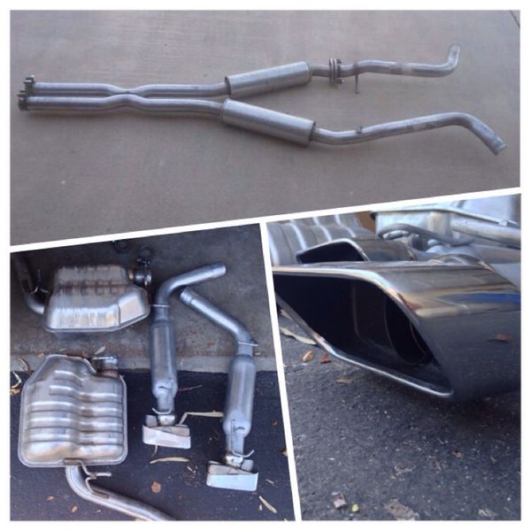 V6 Dodge Challenger Resonator Delete Kit and Exhaust for Sale in
