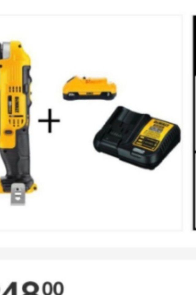 Dewalt Right Angle Combo 20v + Battery 3.0Ah + Charger