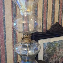 Small Antique Oil Lamp