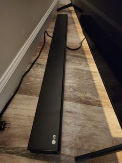 LG Soundbar and Samsung tv
