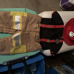 Toddler Firefighter Custom 